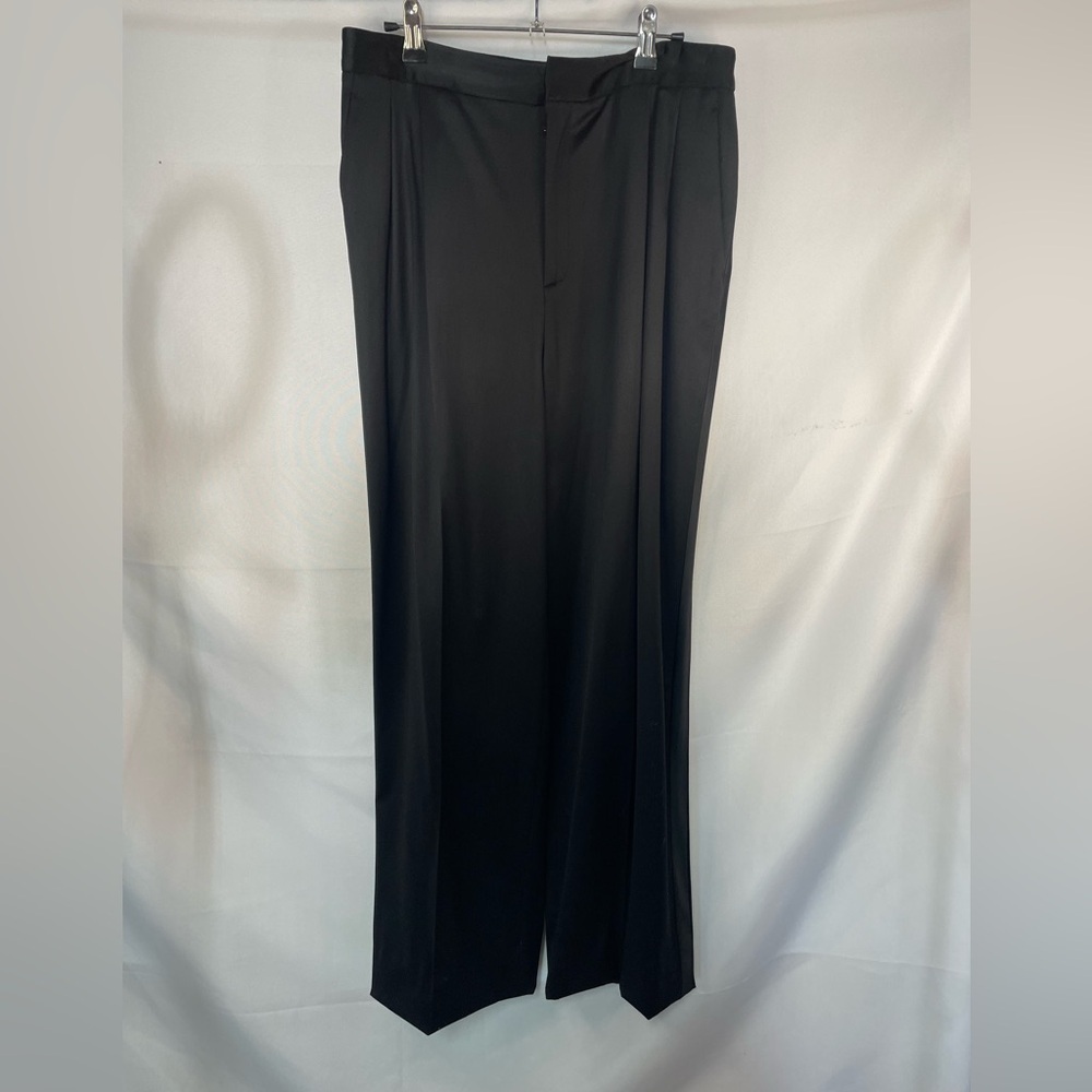 Ellen Tracy mostly wool trousers, these have a shine to them and great lines!